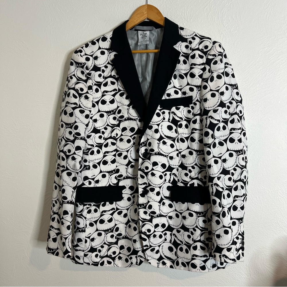 Disney The Nightmare Before Christmas Jack Skellington Blazer Jacket Size 44